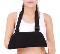 YOFDAL 1 Pieza Cabestrillo Brazo Adulto, Cabestrillo Hombro Inmovilizador Para El Cuello, Cabestrillo Para Hombro Para Muñeca Rota, Codo, Brazo (Negro)