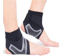 YOFDAL 2 piezas Cavigliera Ortopédica para Distorsione Mujer/Hombre, Compressione Cavigliera Sportiva para Tendina D'achille, Danni Ai Legamenti, Caviglie Deboli, Artritis