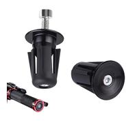 YOFDAL 2 Piezas Tapas para Extremos de Manillar de Ciclismo - Construcción Duradera de Aleación de Aluminio - Tapones Reutilizables para Manillar - Accesorios de Ciclismo