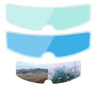 YOFDAL 2 Piezas Visera de espejo antivaho para casco Agv - Visera de casco con lente interior antivaho, compatible con visera Pinlock