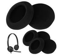 YOFDAL 3 Pares Almohadillas de repuesto para H330/H340/H390/H609/H760, espuma de, cómodas, duraderas, transpirables, negras