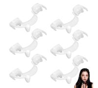 YOFDAL 6 PCS Colmillos de Vampiro Retráctil,Dientes de Vampiro,Colmillos de Dientes,fake teeth，Dientes Falsos,para Cosplay de Accesorios de Halloween para Adultos y niños.
