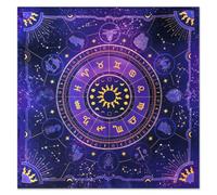 YOFDAL Accessorio per altare - Telo per tarocchi in velluto,Tovaglia per Carte Oracoli e Tarocchi, per appassionati di tarocchi, 49 * 49 cm (B)