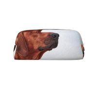 YOFIEN Estuche para lápices con diseño de Perro Rhodesian Ridgeback para niñas, Organizador de bolígrafos con Cremallera