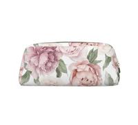 YOFIEN Estuche para lápices con diseño de Rosas Rosas de Acuarela para niñas, Organizador de bolígrafos con Cremallera
