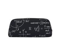 YOFIEN Estuche para lápices con fórmulas geométricas y diseño sin Costuras para niñas, Organizador de bolígrafos con Cremallera.