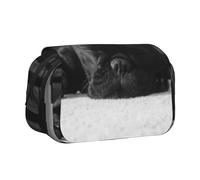 YOFIEN Estuche para lápices portátil de Doble Capa con diseño de Bulldog francés (6 Unidades)