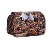 YOFIEN Estuche para lápices portátil de Doble Capa con diseño de Westie Bokeh West Highland White Terrier