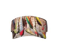 YOFIEN Gorra de béisbol rústica con Estampado de Pescador y Puerta de Granero para Mujer y Hombre. Visores para el Sol. Sombreros y Gorras para Mujer.