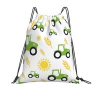 YOFIEN Mochila con cordón resistente para tractor, agricultura, agua, para mujeres y hombres, ideal para deportes y gimnasio.