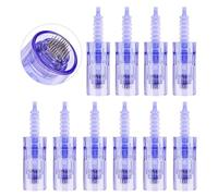 Yofuly 36 Pin Microagujas Agujas Dermapen, Dermapen Agujas Microagujas de Slot Baioneta para Derma Pen Ultima A6 Elétrica,10pcs