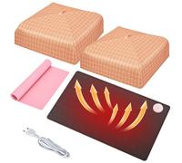 Yofuly Esterilla calefactora de resina, 3 segmentos de temperatura con termostato, forma de resina, almohadilla térmica con función de ajuste de tiempo para moldes epoxi, suministro de resina, moldes