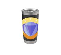 Yoga Ajna Conciencia Tercer Ojo Chakra Brahman Vaso térmico de acero inoxidable de doble pared