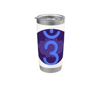 Yoga Ajna Conciencia Tercer Ojo Chakra Brahman Vaso térmico de acero inoxidable de doble pared