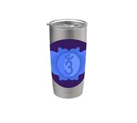 Yoga Ajna Conciencia Tercer Ojo Chakra Brahman Vaso térmico de acero inoxidable de doble pared