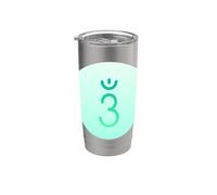 Yoga Ajna Conciencia Tercer Ojo Chakra Brahman Vaso térmico de acero inoxidable de doble pared