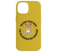 Yoga Anime-Manga Gatos Meditación-Budismo Divertidas Gatos Carcasa para iPhone 14