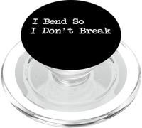 Yoga Bend Don't Break Inspirador PopSockets PopGrip para MagSafe