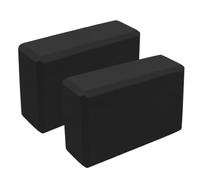 Yoga Brick, 2x EVA Foam Dance Blocks, 9.06x5.91x2.95 Inch Advanced Yoga, Lightweight and Comfortable, Slip-Resistant Wedge Balance Tool for Stretching, Beginners, Meditation