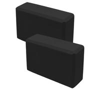 Yoga Brick - Foam Yoga Blocks, 2x Split Block For Stretching | Wedge Stretcher Balance Slip Resistant Workout Tools For Hot Gym Beginners Handstand Home Sports Squatting Stretching Meditation