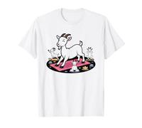 Yoga Cabras Animales Granja Camiseta