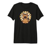 Yoga Camisa Mandalas meditación Pastores alemanes Perro Camiseta Premium