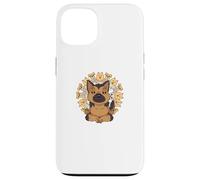 Yoga camisa mandalas meditación Pastores alemanes perro Yoga Carcasa para iPhone 13