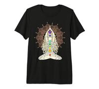 Yoga Chakra Namaste Buda Energía Lotus Karma Om Camiseta Premium