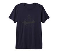 Yoga con Namaste en Armonía con Cuerpo y Mente Camiseta Premium
