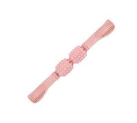 Yoga cuatro rodillos piernas relajación muscular Fitness piernas rodando hacia atrás Fascia masaje de mano femenino Wolfsbane Stick (Size : Pink Two Wheels)