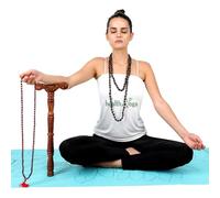 Yoga Danda - Bastón de madera - para mejorar el flujo de respiración en las fosas nasales y para las prácticas de yoga