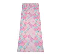 Yoga Design Lab Combo - Esterilla de yoga antideslizante, buena sujeción con mucho sudor, caucho natural, con correa (Monaco, 3,5 mm)