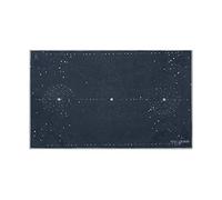 Yoga Design Lab Toalla de Mano Antideslizante de Primera Calidad, diseñada en Bali, Estampado ecológico Colorido, Secado rápido y Suave, Yoga Caliente, Bikram, Ashtanga, Deporte, Barra (Celestial)