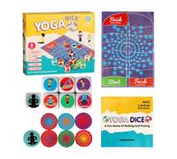 Yoga Dice - Exercise Dice | Fitness Dice | Yoga Dice | Fun Exercise Dice Kid Yoga Accessories | Educational Kids Fitness Equipment | Fitness Dice For Kids, Friends, Thanksgiving, Christmas, New Year