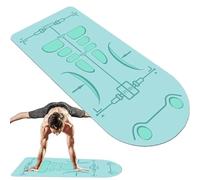 Yoga Ejercise Mat - Thick no deslizable Home Gym Mat, extra largo 5,25 x 2,3 ft | Knee Protector Pad with Sound Insulation for Abdominal Yoga Pilates Floor Workouts Comfortable Durable Fitness