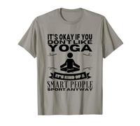 Yoga es para Personas Inteligentes Mujeres Instructor de Yoga Divertido Camiseta