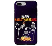 Yoga Esqueleto Halloween Acción de Gracias Navidad Hola Gracias Carcasa para iPhone 7 Plus/8 Plus