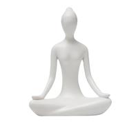 Yoga Figurine Modern | Abstract Resin Decor Yoga Meditation Pose Sculpture