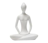 Yoga Figurine Modern | Abstract Resin Decor Yoga Meditation Pose Sculpture