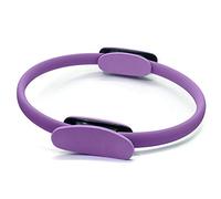 Yoga Fitness Pilates Círculo Deporte en casa Entrenamiento de resistencia Mujeres Anillo mágico Ejercicio muscular Herramientas entrenamiento Gimnasio profesional(Purple)