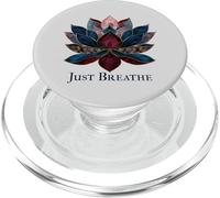 Yoga Flor de Loto Budismo Zen Budismo Budista Meditación PopSockets PopGrip para MagSafe