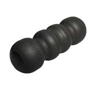 Yoga Foam Roller, Wave Shape Back Roller, Deep Tissue Muscle Stick, High-Density Hardness, Spine Massager, Fitness Recovery Exercise, 7.7inches 220g Black