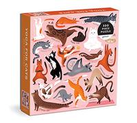 Galison Mudpuppy- Gato, Gatos Puzzles, Color Colorido. (9780735372276)