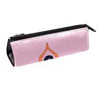 Yoga Girl Sit and Raise Hands Pen Bag Stationery Pouch Pencil Bag Cosmetic Bag Compact Zipper Bag, multicolor, 5.5 ×6 ×20CM/2.2x2.4x7.9 in, Organizador de bolsas