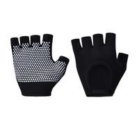 Yoga Gloves For Women - Non Slip Cotton Mittens, Ergonomic Grip Half Finger Fitness Gear, Breathable Strength Training Hand Guard, Elastic Weighted Exercise Protectors - For Gym Pilates Sports Mother