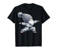 Yoga Gnome In Warrior Pose For Sports Teacher And Yoga Mom Camiseta