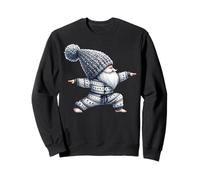Yoga Gnome In Warrior Pose For Sports Teacher And Yoga Mom Sudadera