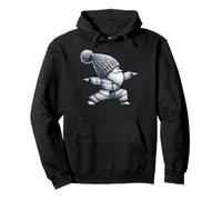 Yoga Gnome In Warrior Pose For Sports Teacher And Yoga Mom Sudadera con Capucha