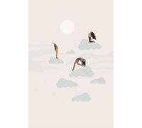 Yoga in the clouds Notebook: Beautiful gift notebook from sunny Spain