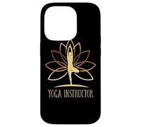 Yoga Instructor Instructor Formador Profesor Namaste Zen Carcasa para iPhone 14 Pro
